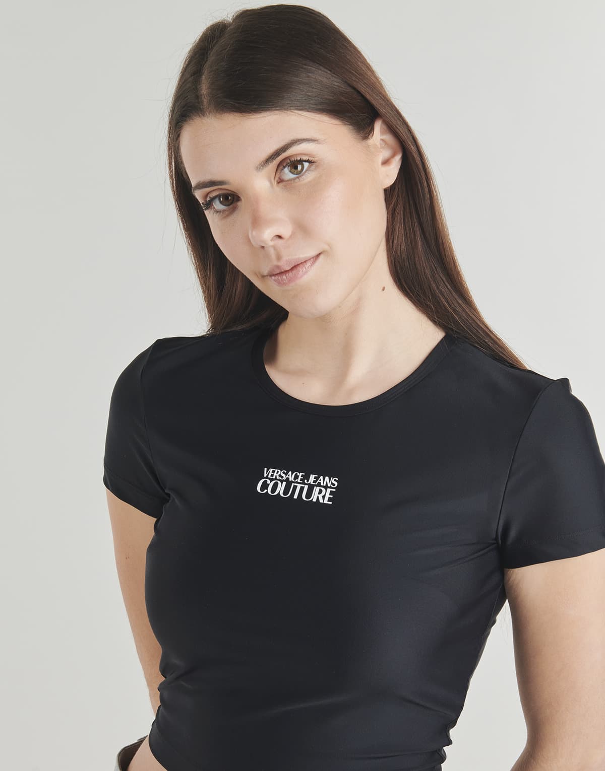 Women's T-Shirts Versace Jeans Couture Black