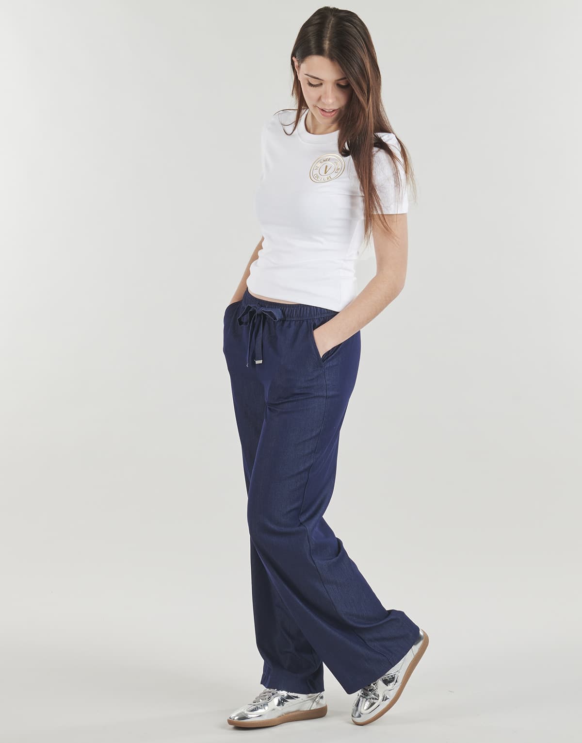 Women's T-Shirts Versace Jeans Couture White