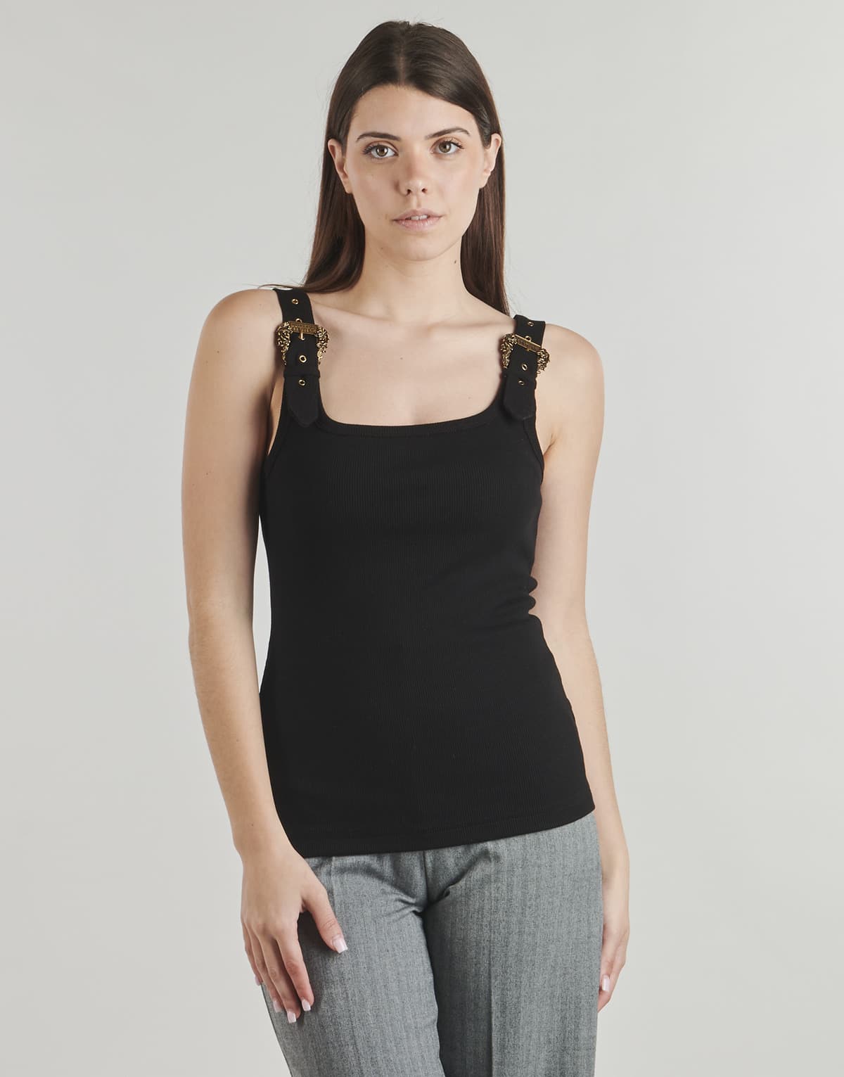 Women's T-Shirts Versace Jeans Couture Black