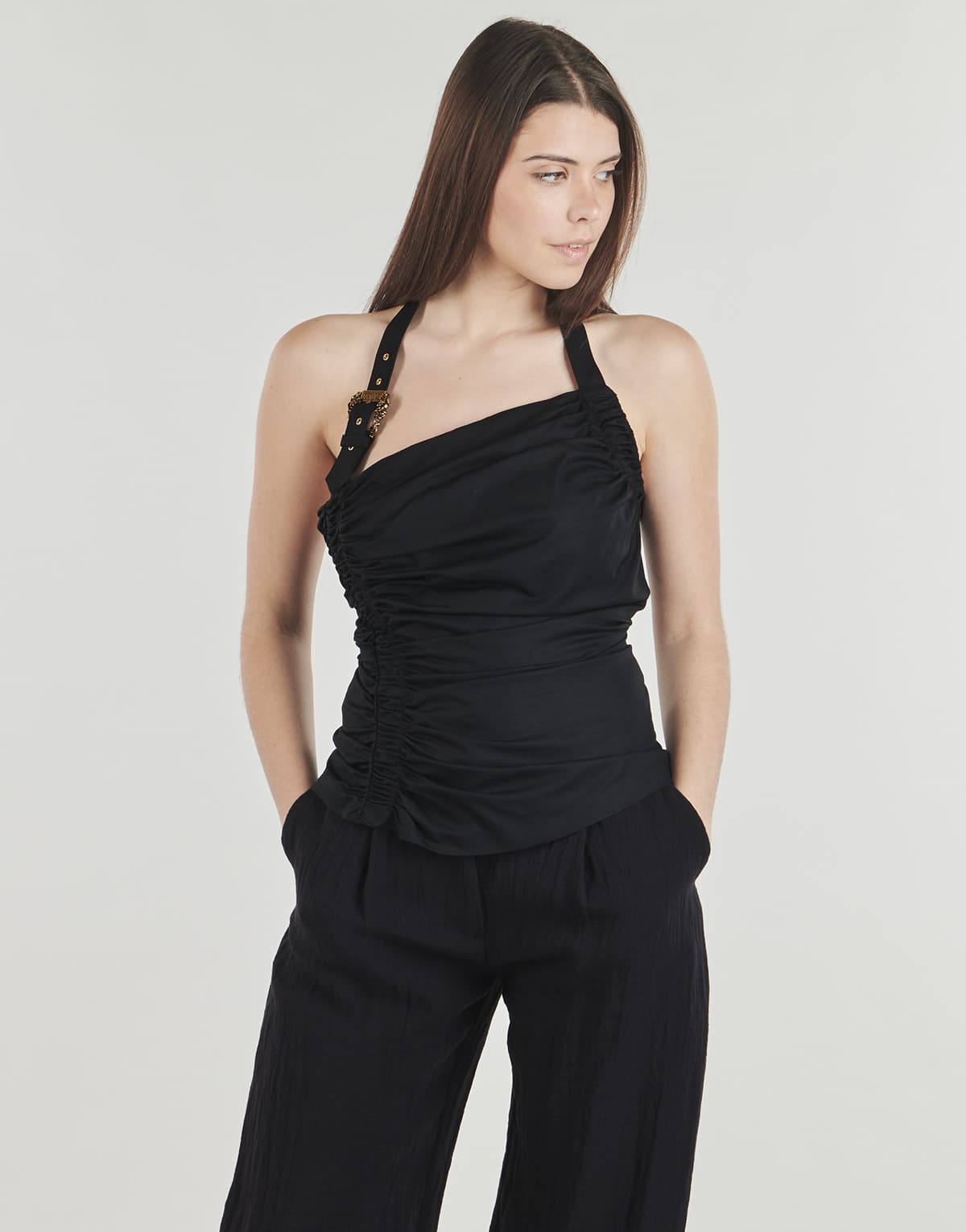 Women's T-Shirts Versace Jeans Couture Black