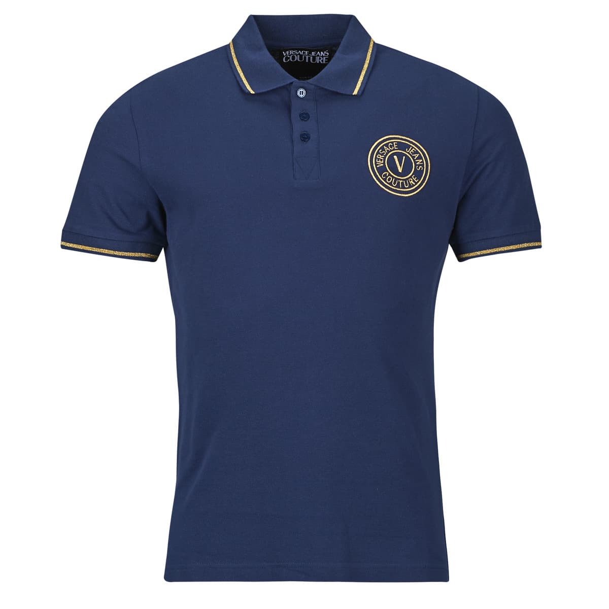 Men's Polo Shirts Versace Jeans Couture Blue