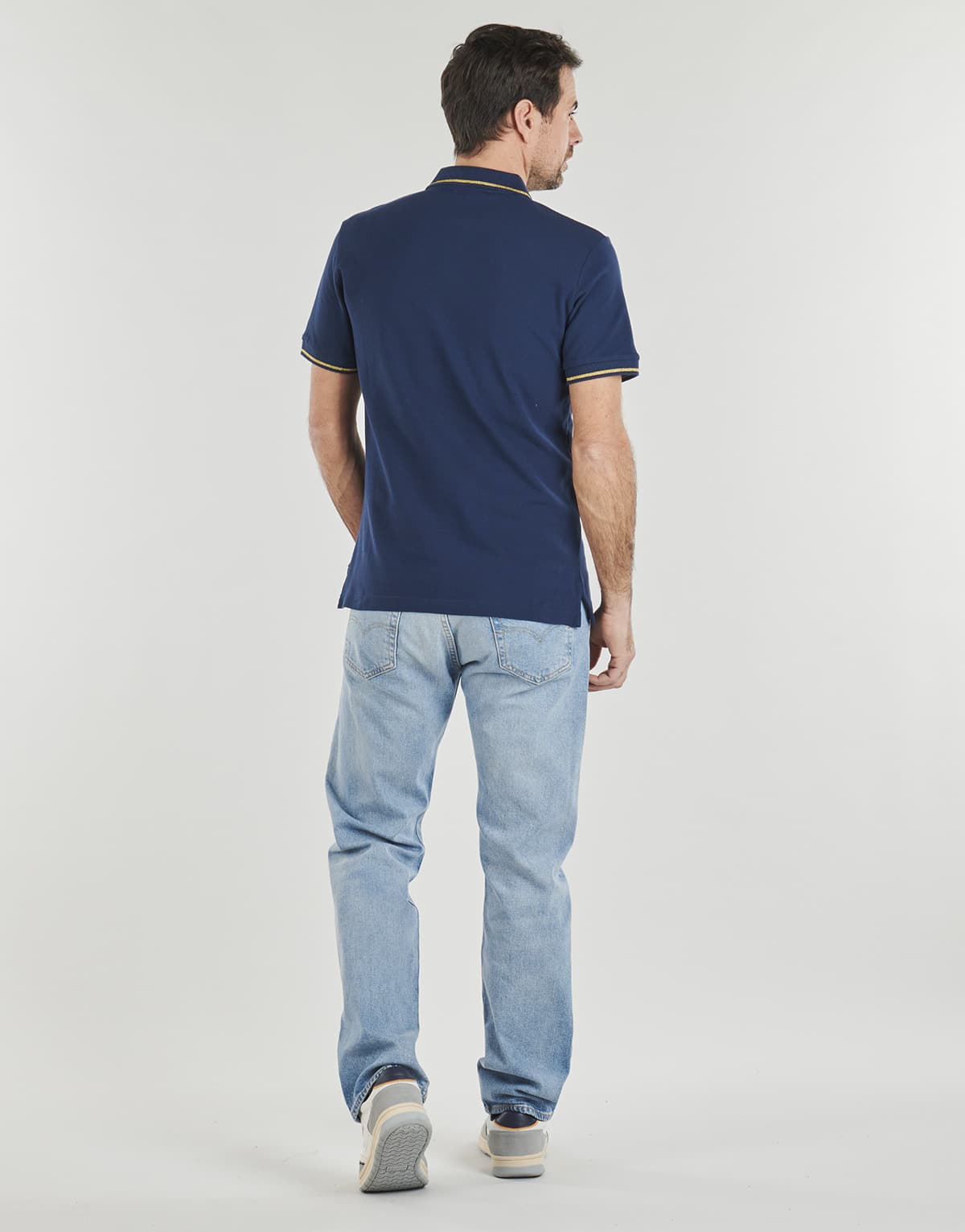 Men's Polo Shirts Versace Jeans Couture Blue