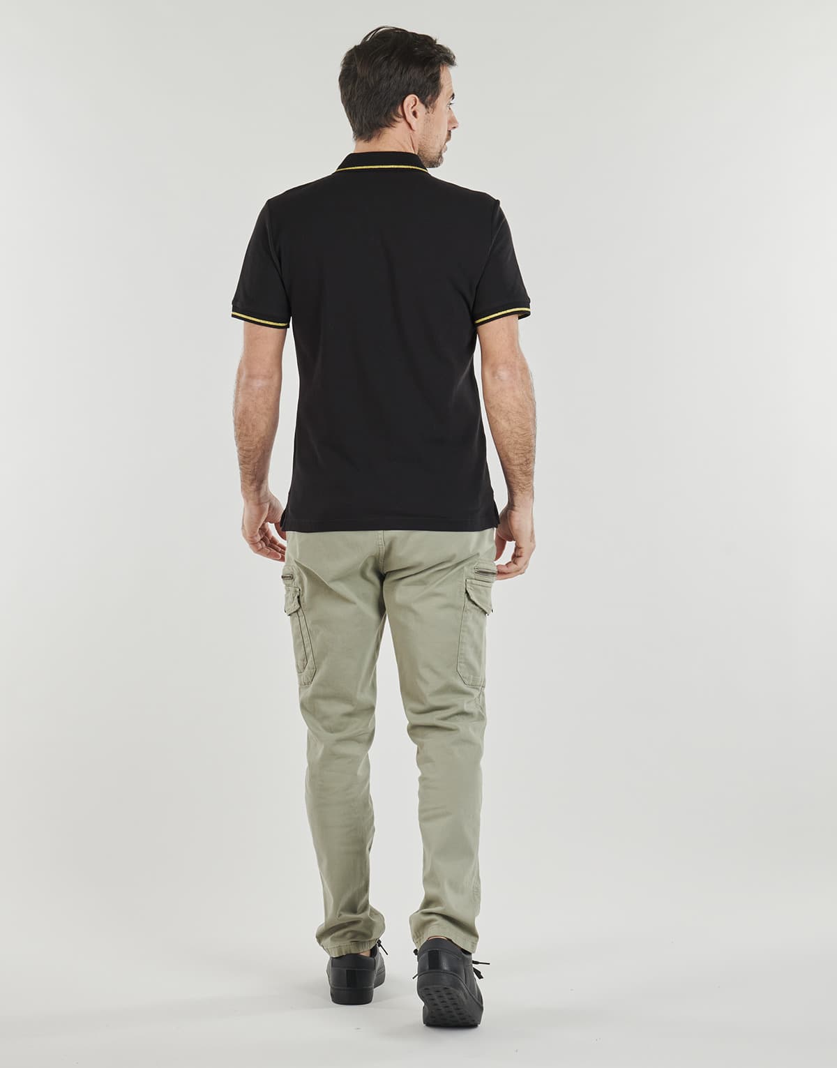 Men's Polo Shirts Versace Jeans Couture Black