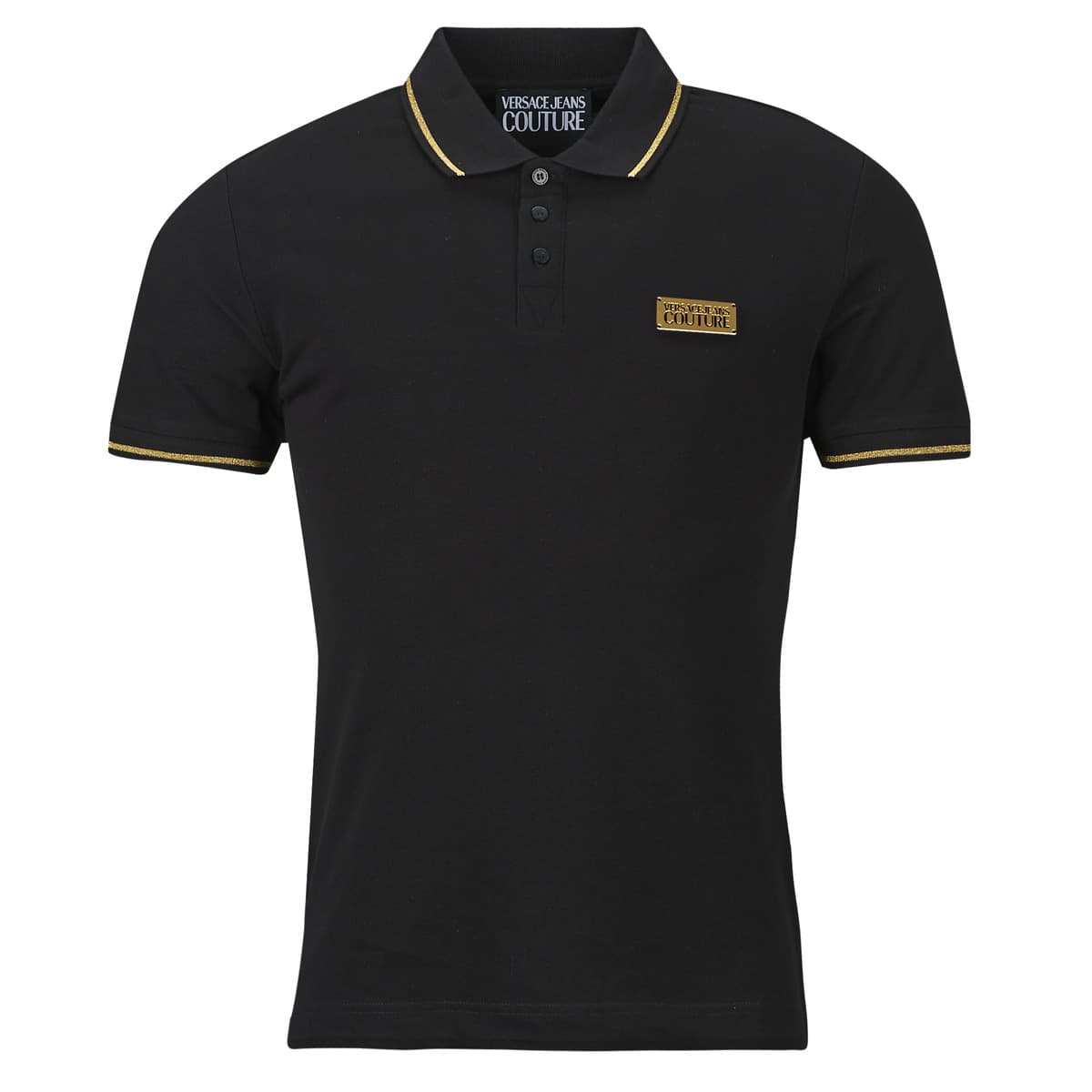 Πόλο με κοντά μανίκια Versace Jeans Couture 80GAGT05