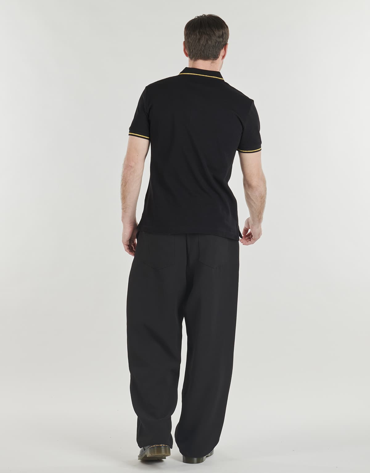 Men's Polo Shirts Versace Jeans Couture Black