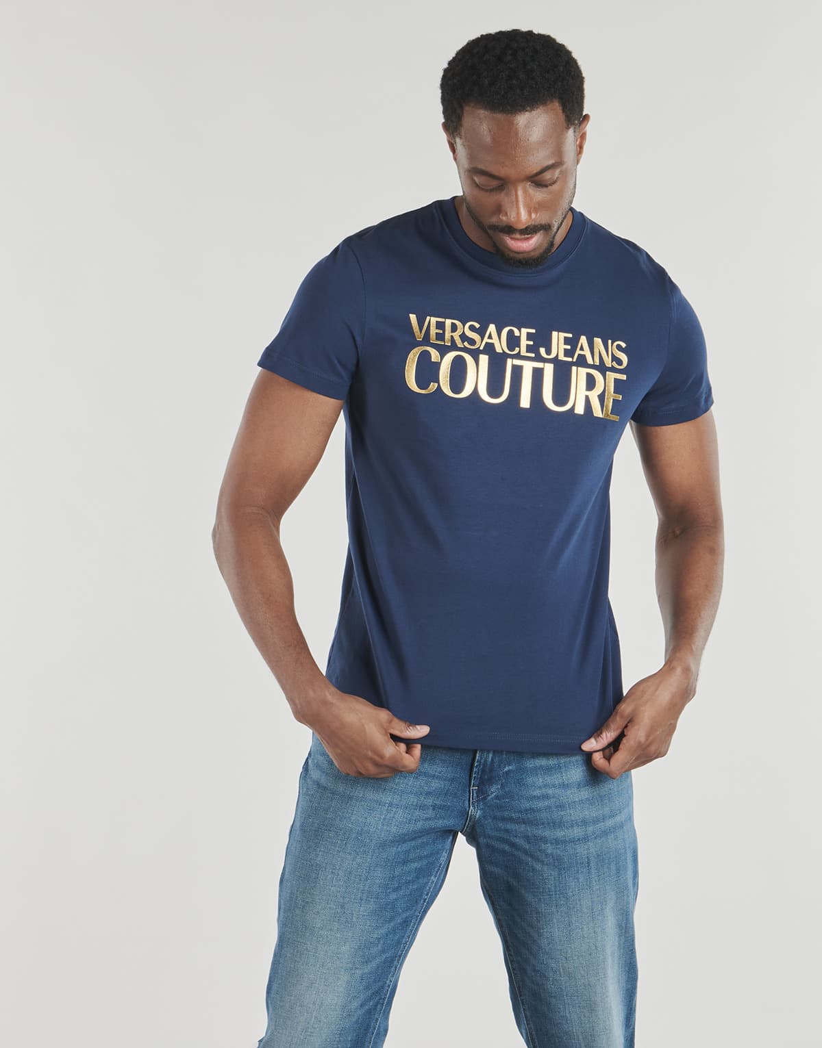 Men's T-Shirts Versace Jeans Couture Blue