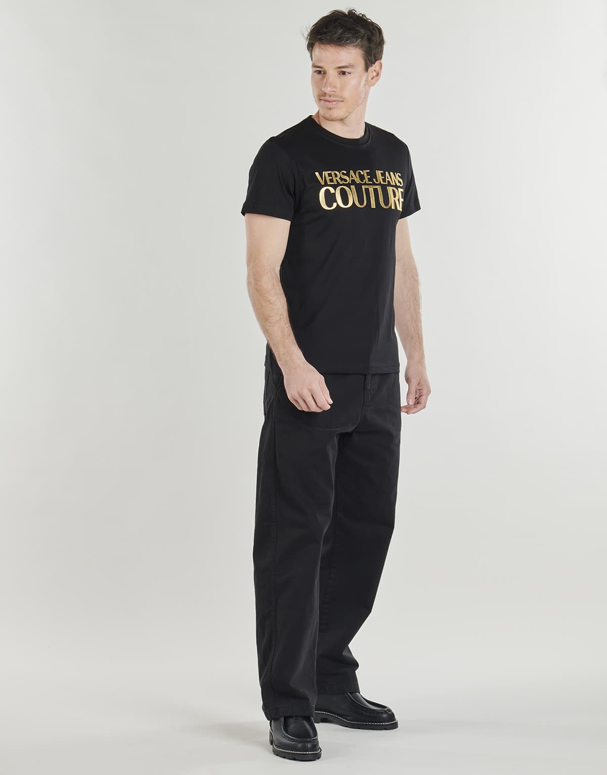 Men's T-Shirts Versace Jeans Couture Black