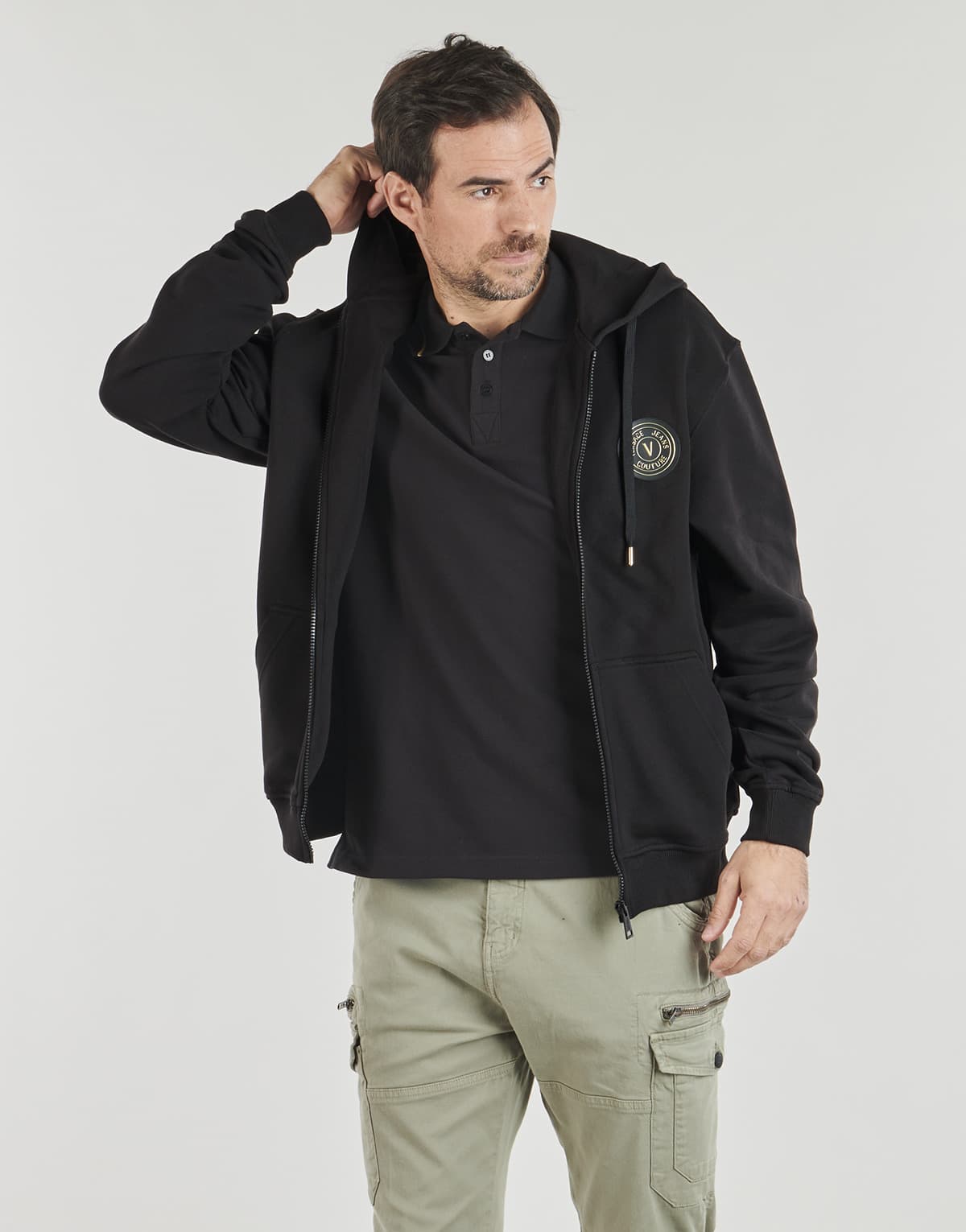 Men's Sweatshirts Versace Jeans Couture Black