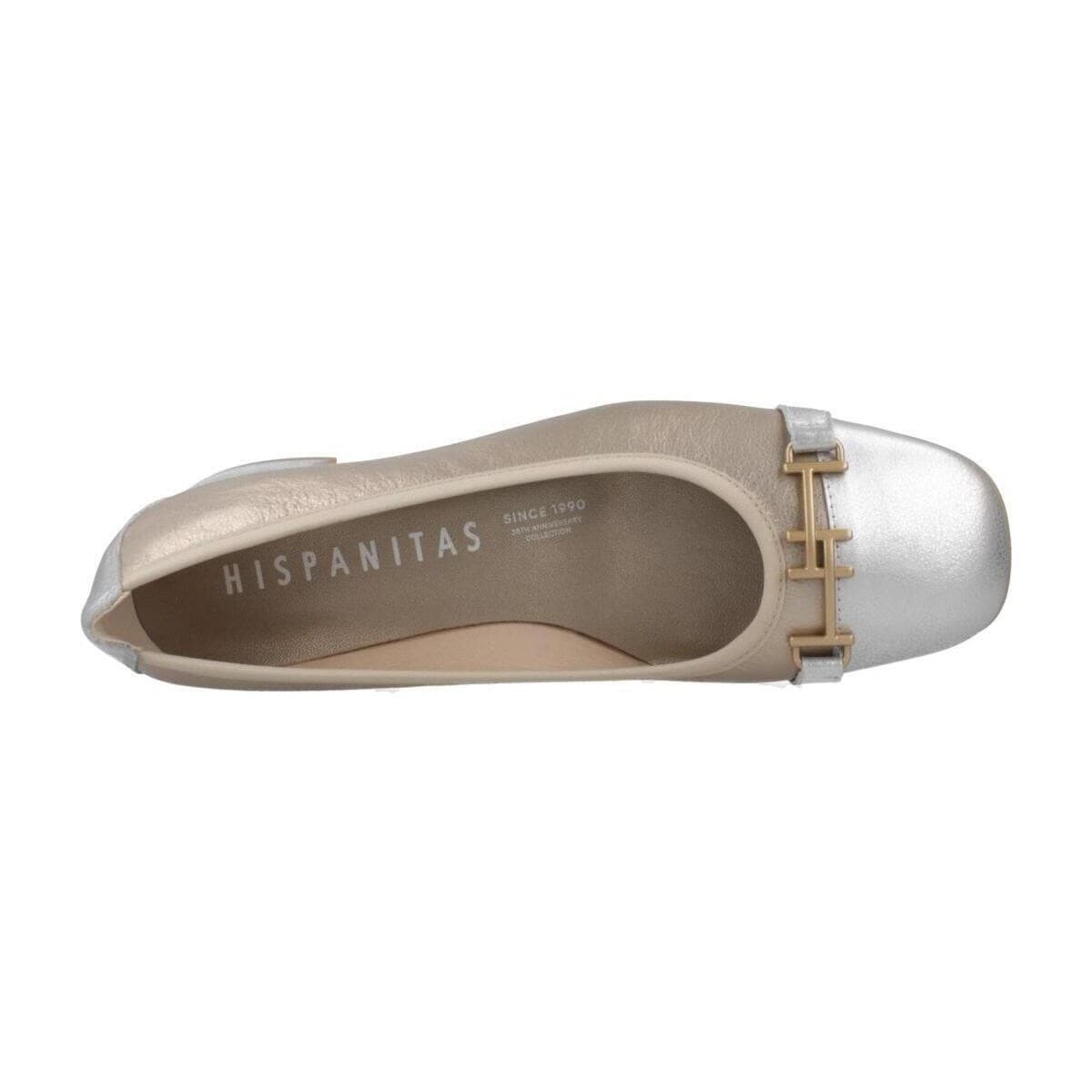 Women's Ballet Flats Hispanitas Gold