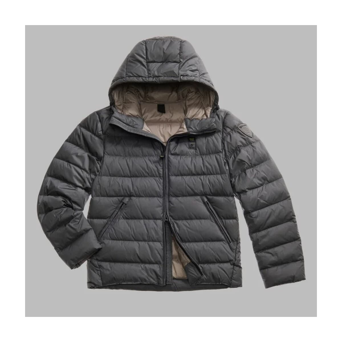 Men's Blazers Blauer Gray