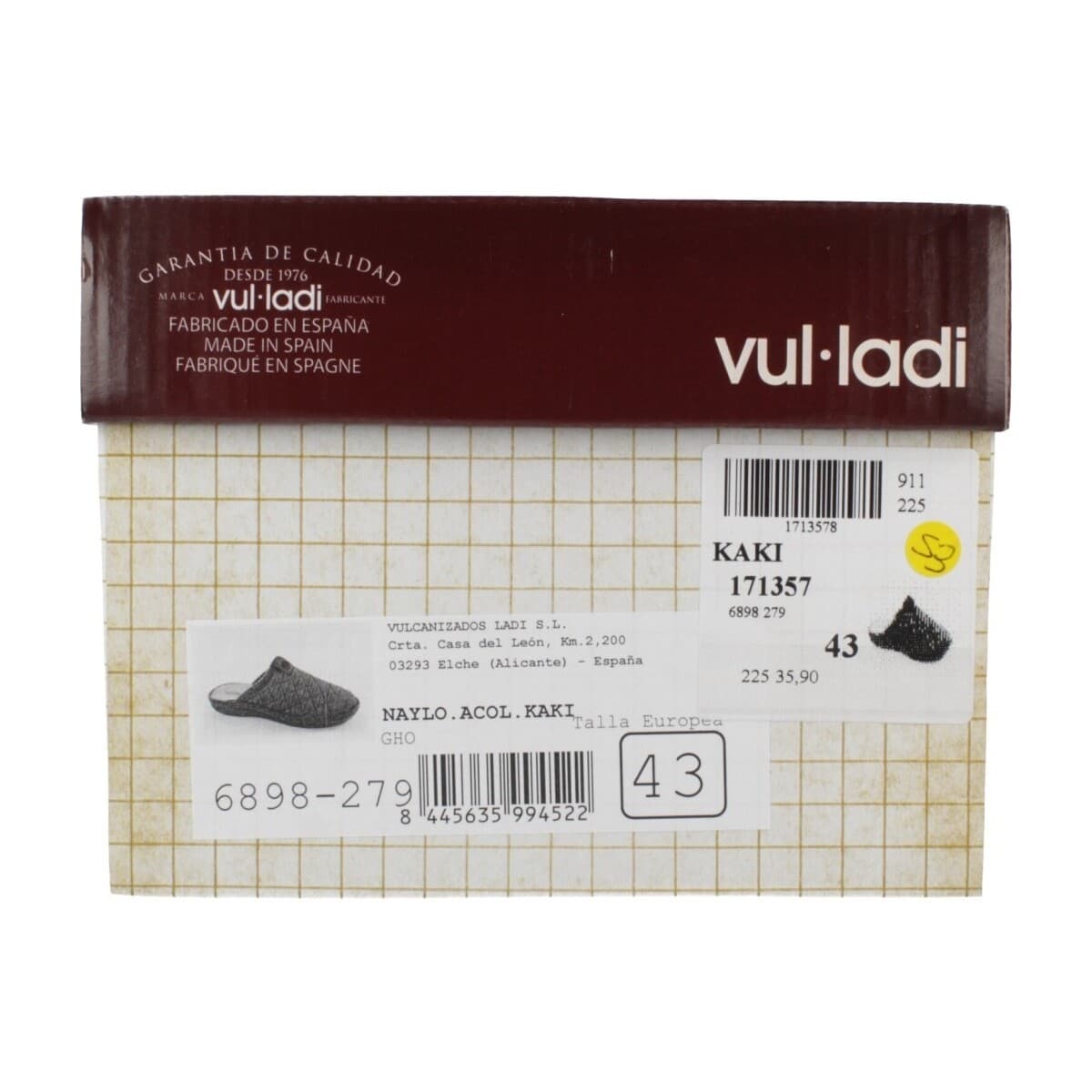 Men's House Slippers Vulladi Green