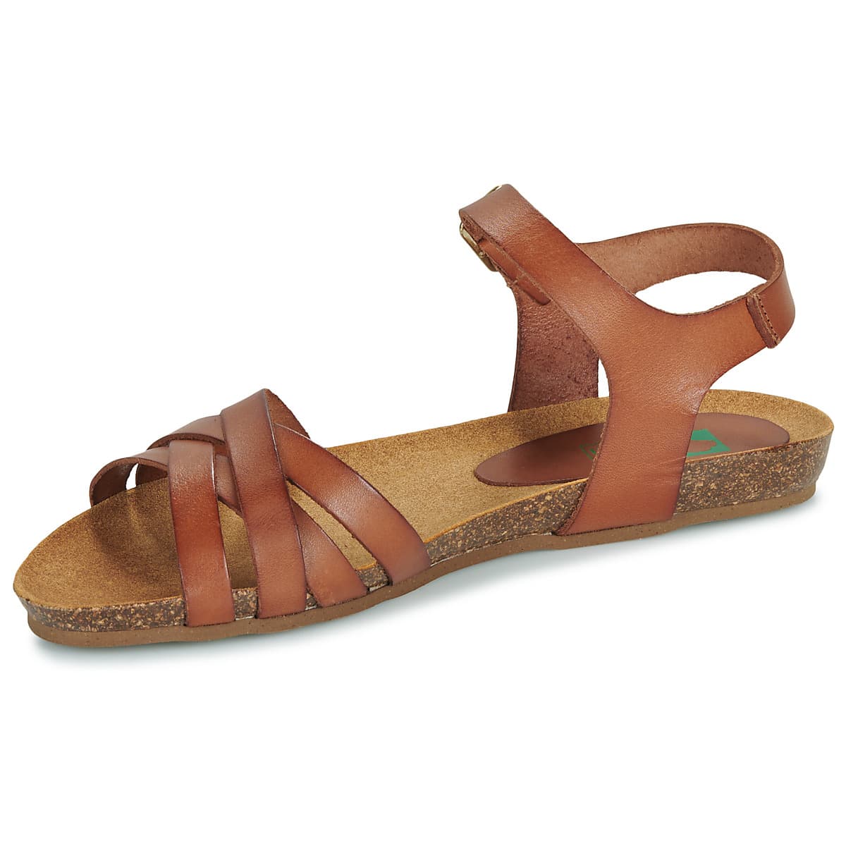 Women's Sandals Dream in Green Brown