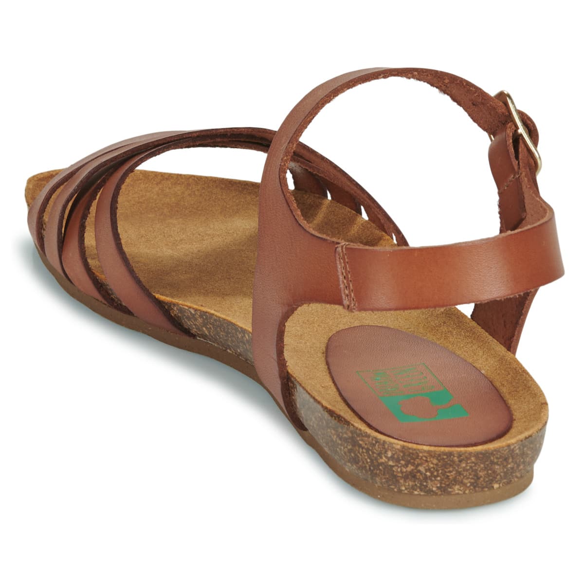 Women's Sandals Dream in Green Brown