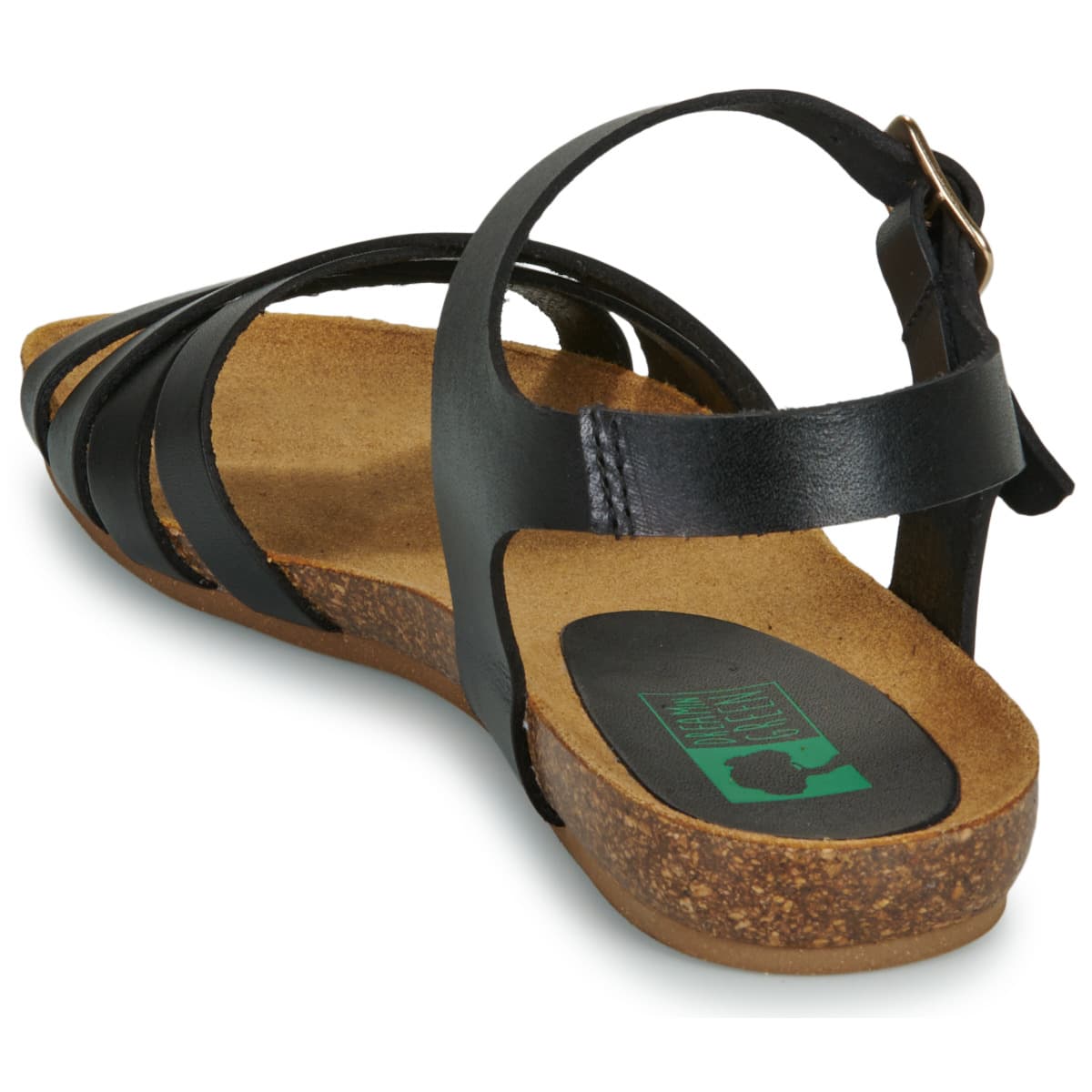 Women's Sandals Dream in Green Black