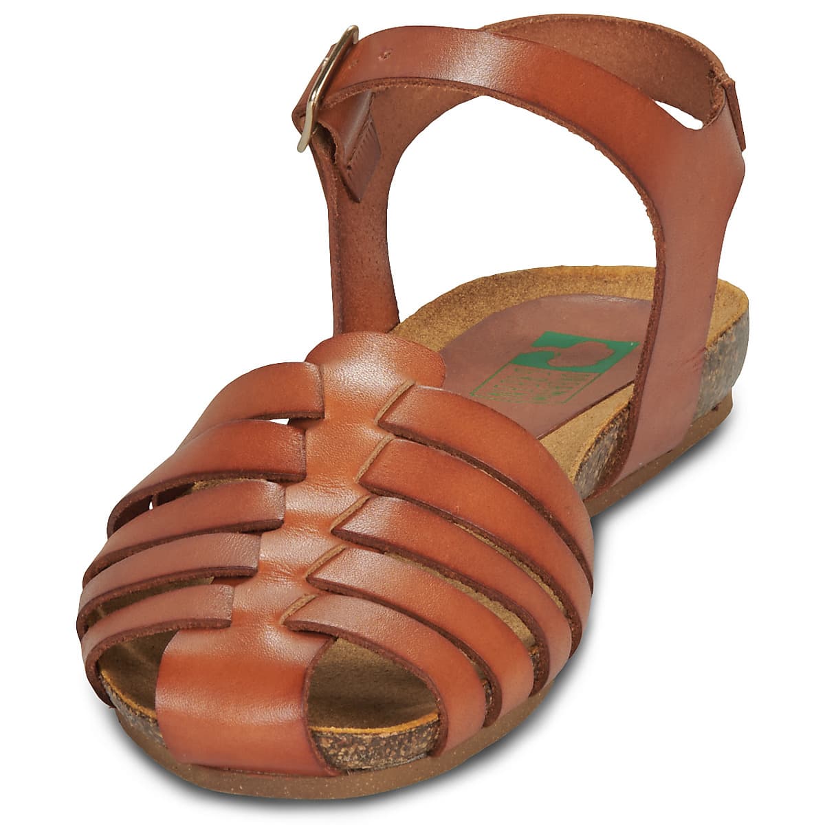 Women's Sandals Dream in Green Brown