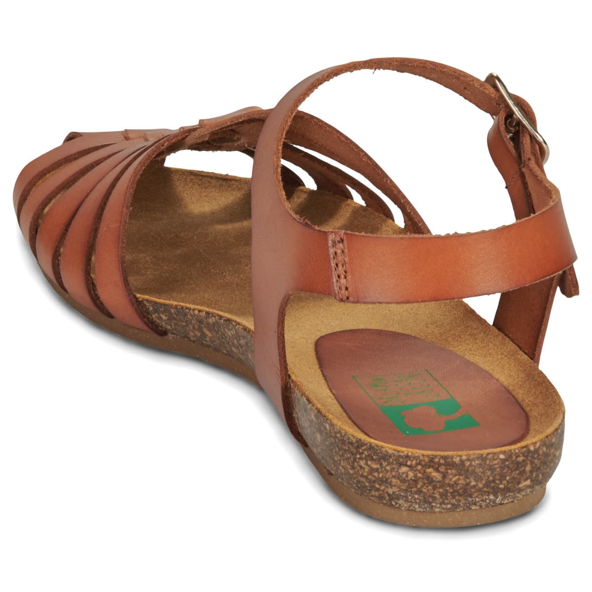 Women's Sandals Dream in Green Brown