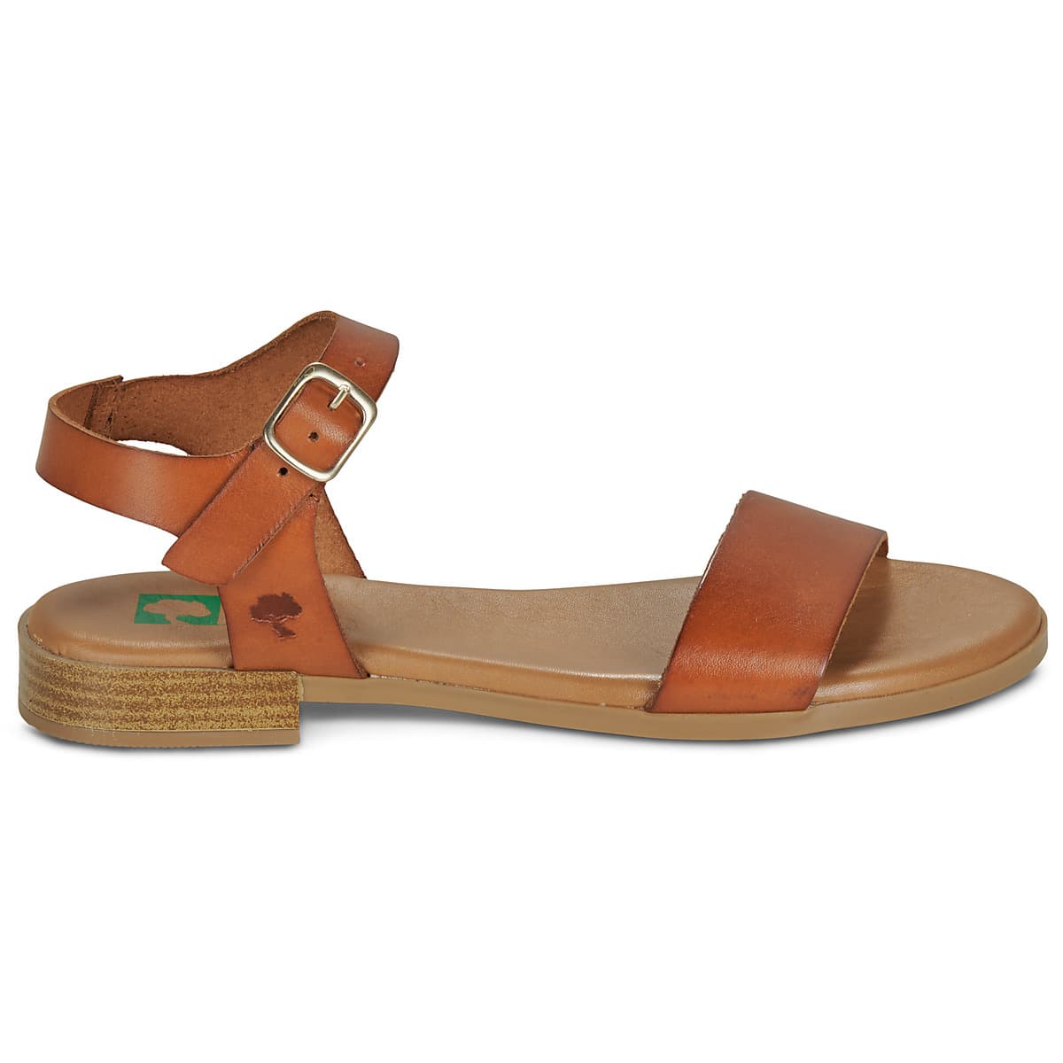 Women's Sandals Dream in Green Brown