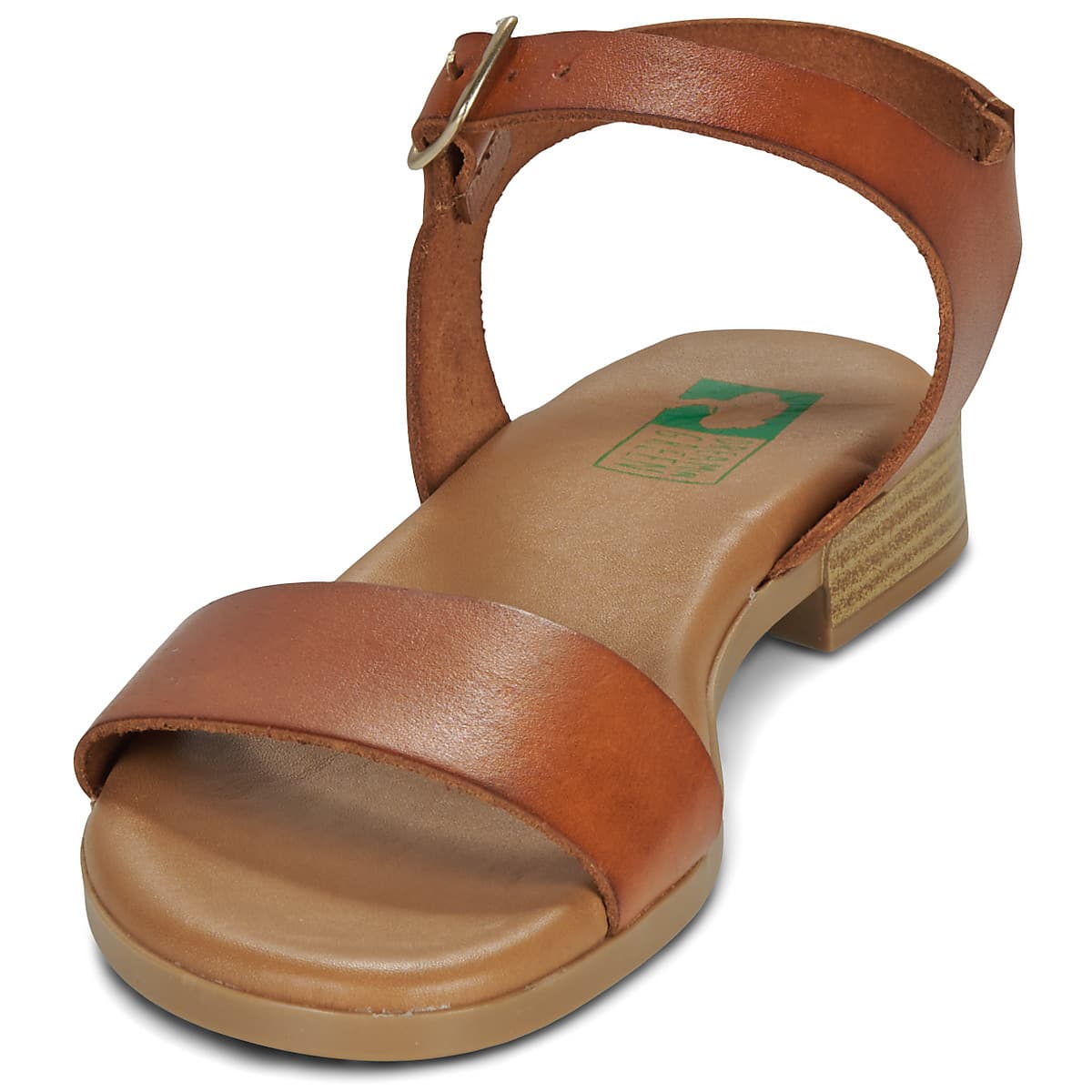 Women's Sandals Dream in Green Brown