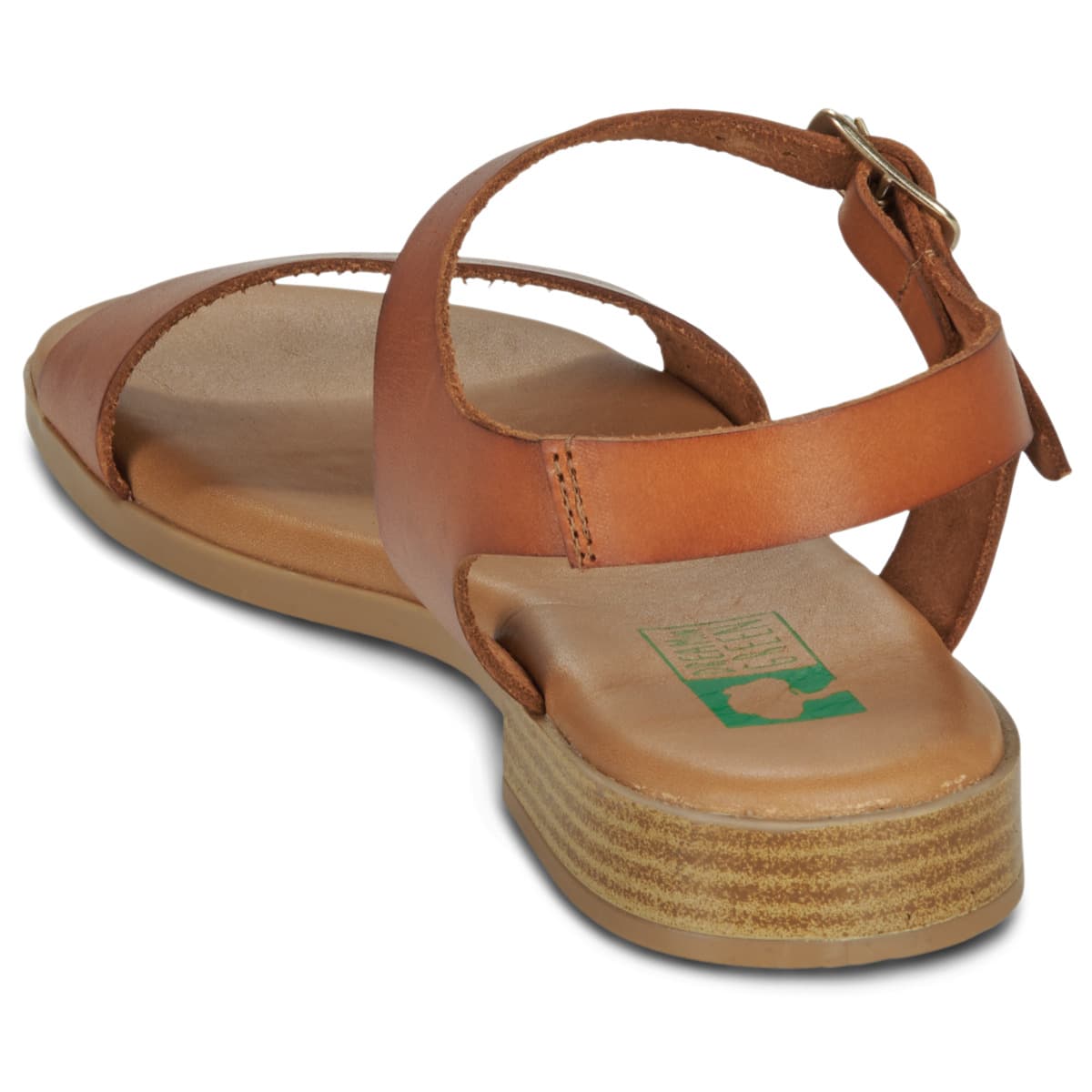 Women's Sandals Dream in Green Brown