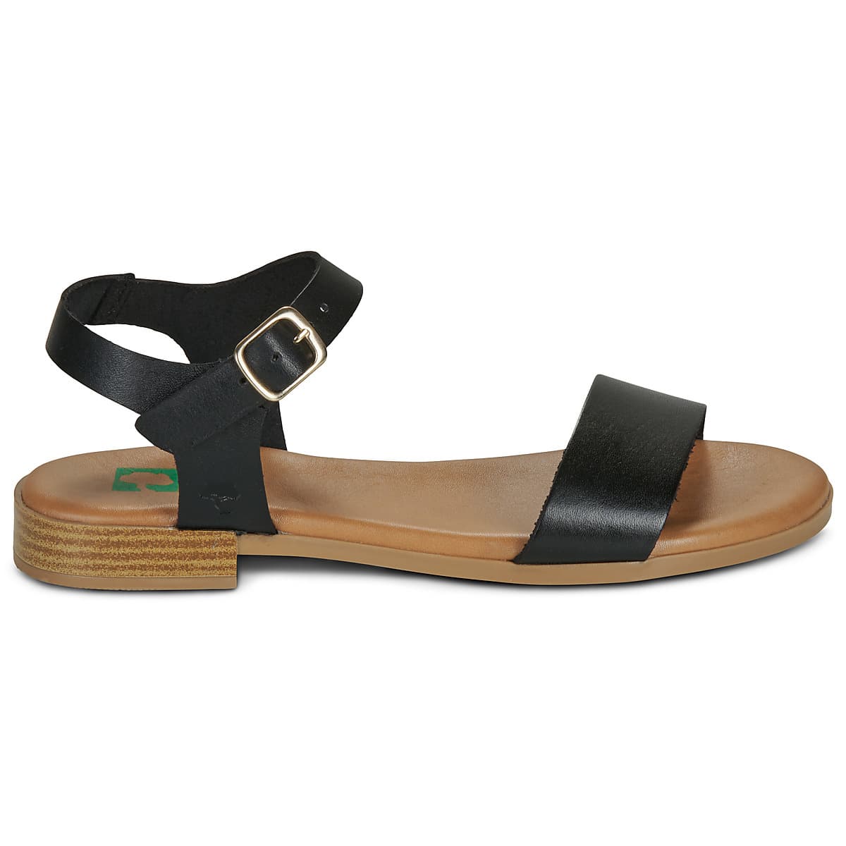 Women's Sandals Dream in Green Black