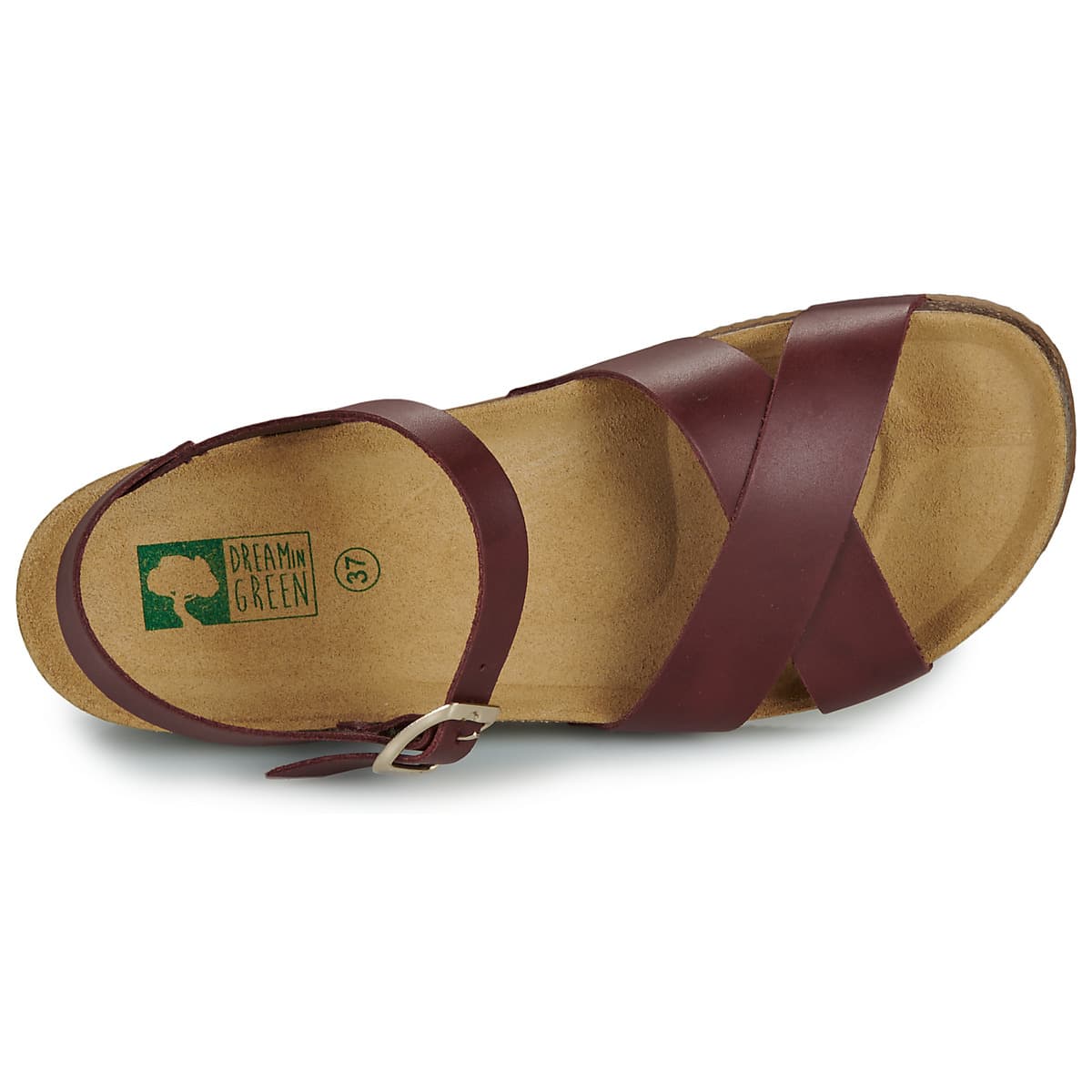 Women's Platforms Dream in Green Red