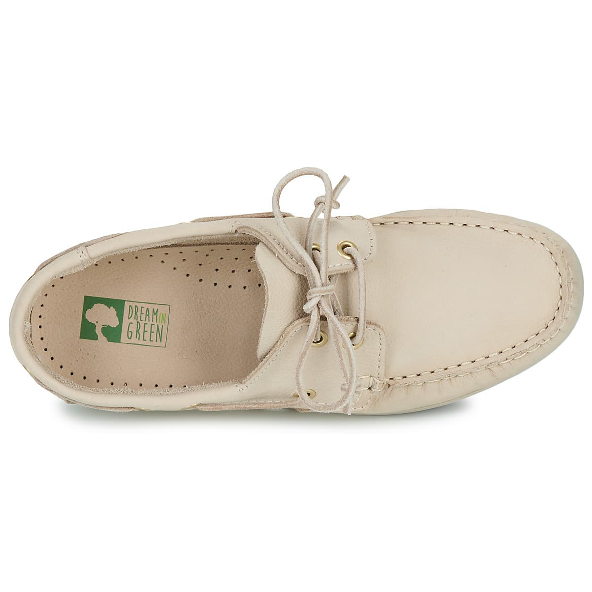 Women's Loafers Dream in Green Beige