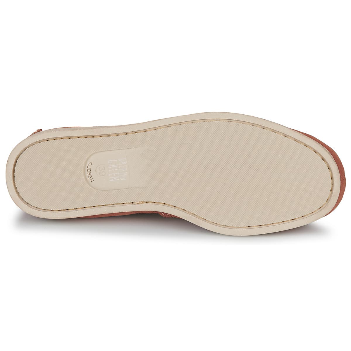 Women's Loafers Dream in Green Brown