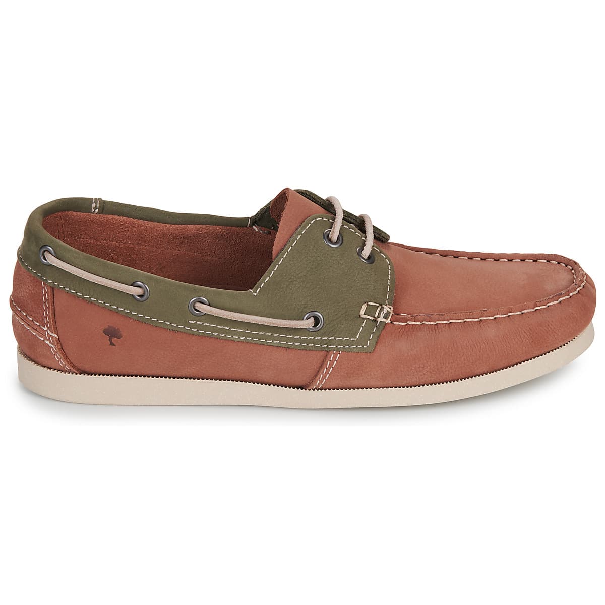 Men's Loafers Dream in Green Brown