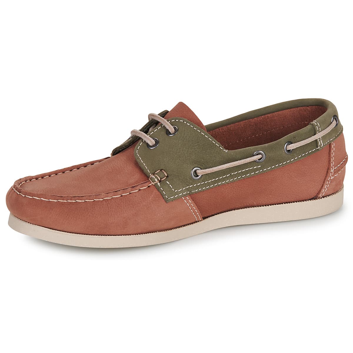 Men's Loafers Dream in Green Brown