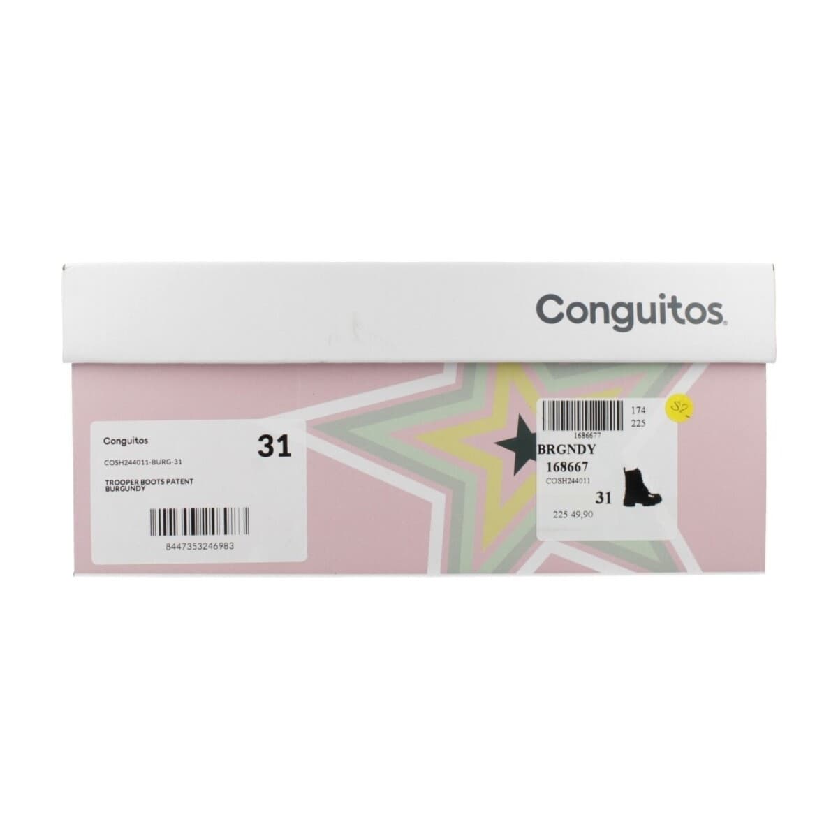 Girls' Ankle Boots Conguitos Bordeaux