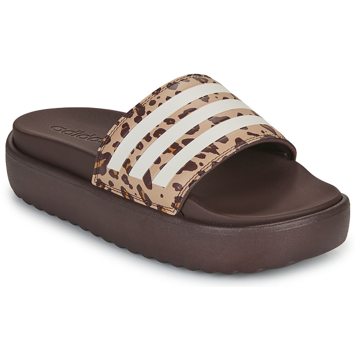 Women's Flip Flops adidas Brown