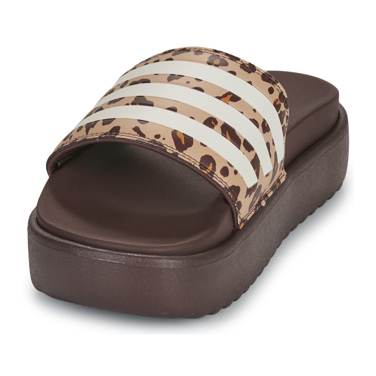 Women's Flip Flops adidas Brown
