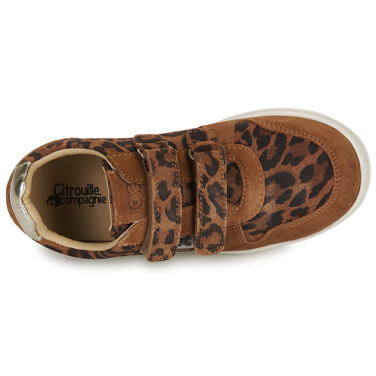 Girls' Sneakers Citrouille et Compagnie Brown