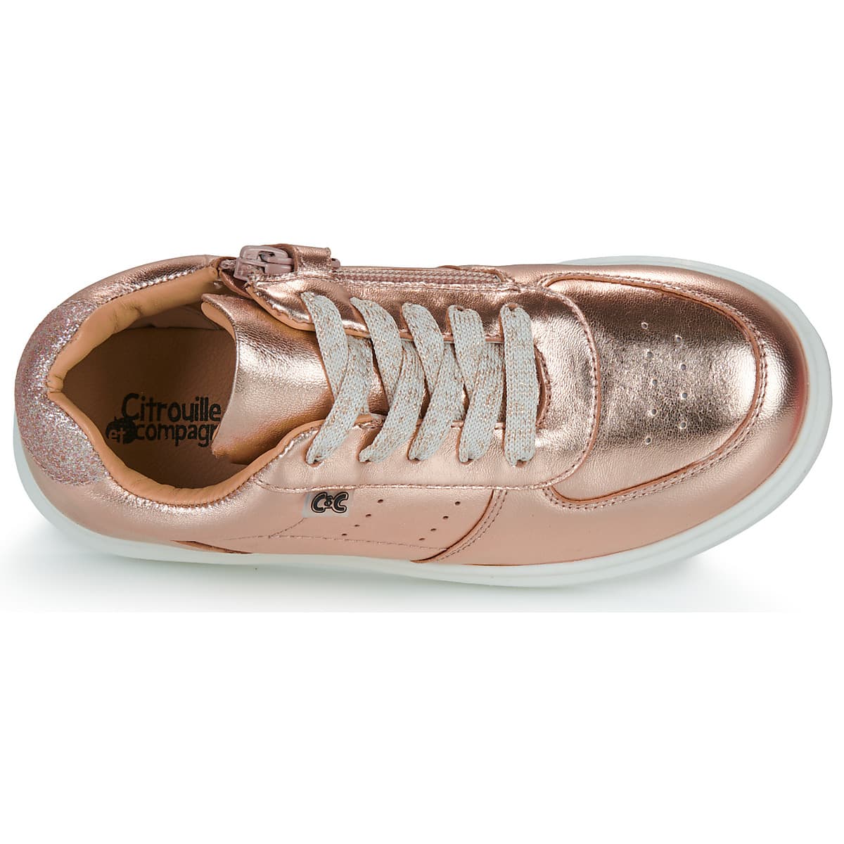 Girls' Sneakers Citrouille et Compagnie Pink