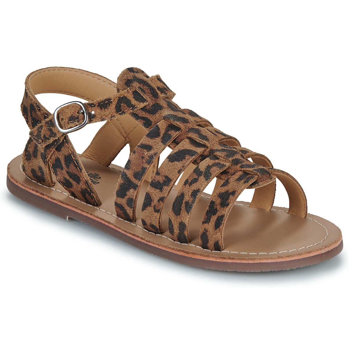 Girls' Sandals Citrouille et Compagnie Brown