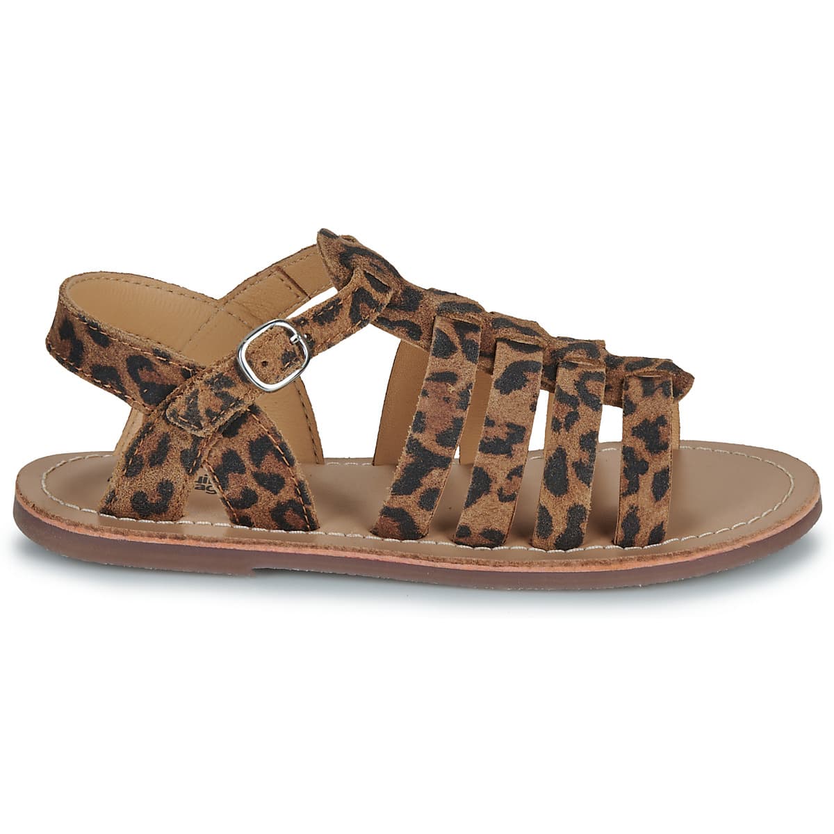 Girls' Sandals Citrouille et Compagnie Brown