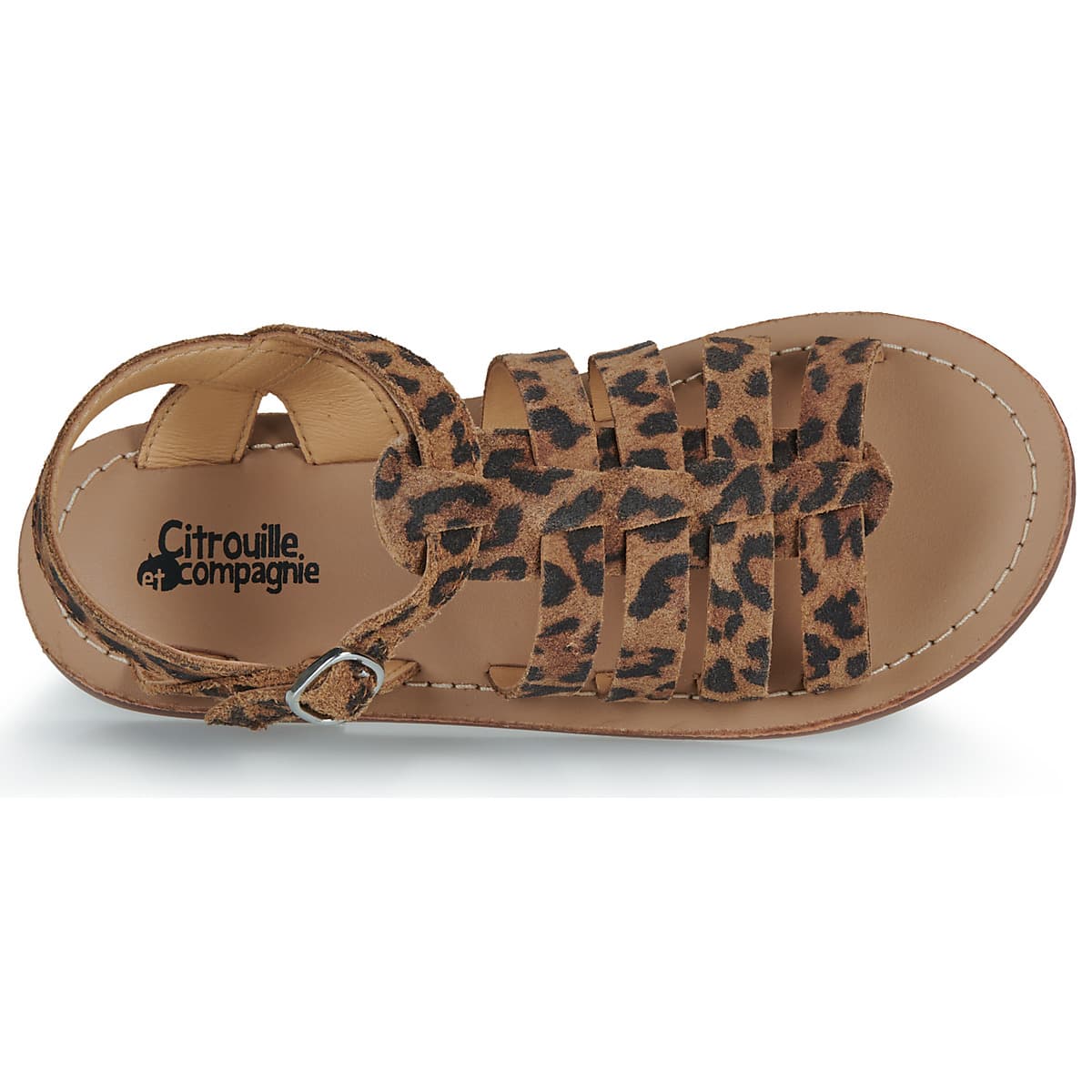 Girls' Sandals Citrouille et Compagnie Brown