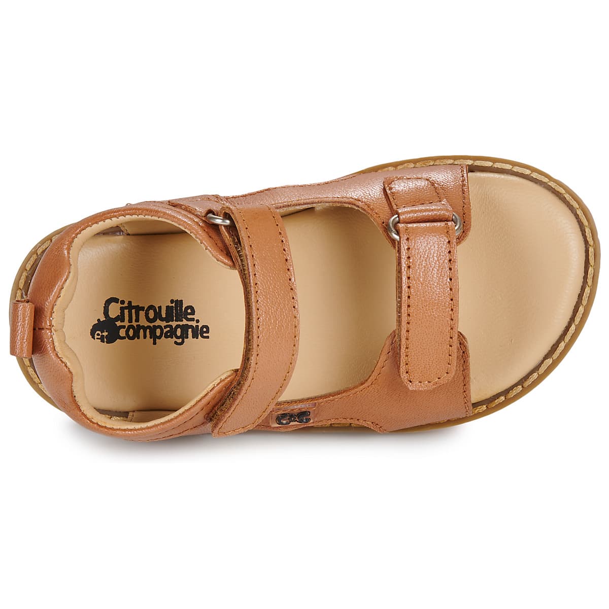 Boys' Sandals Citrouille et Compagnie Brown