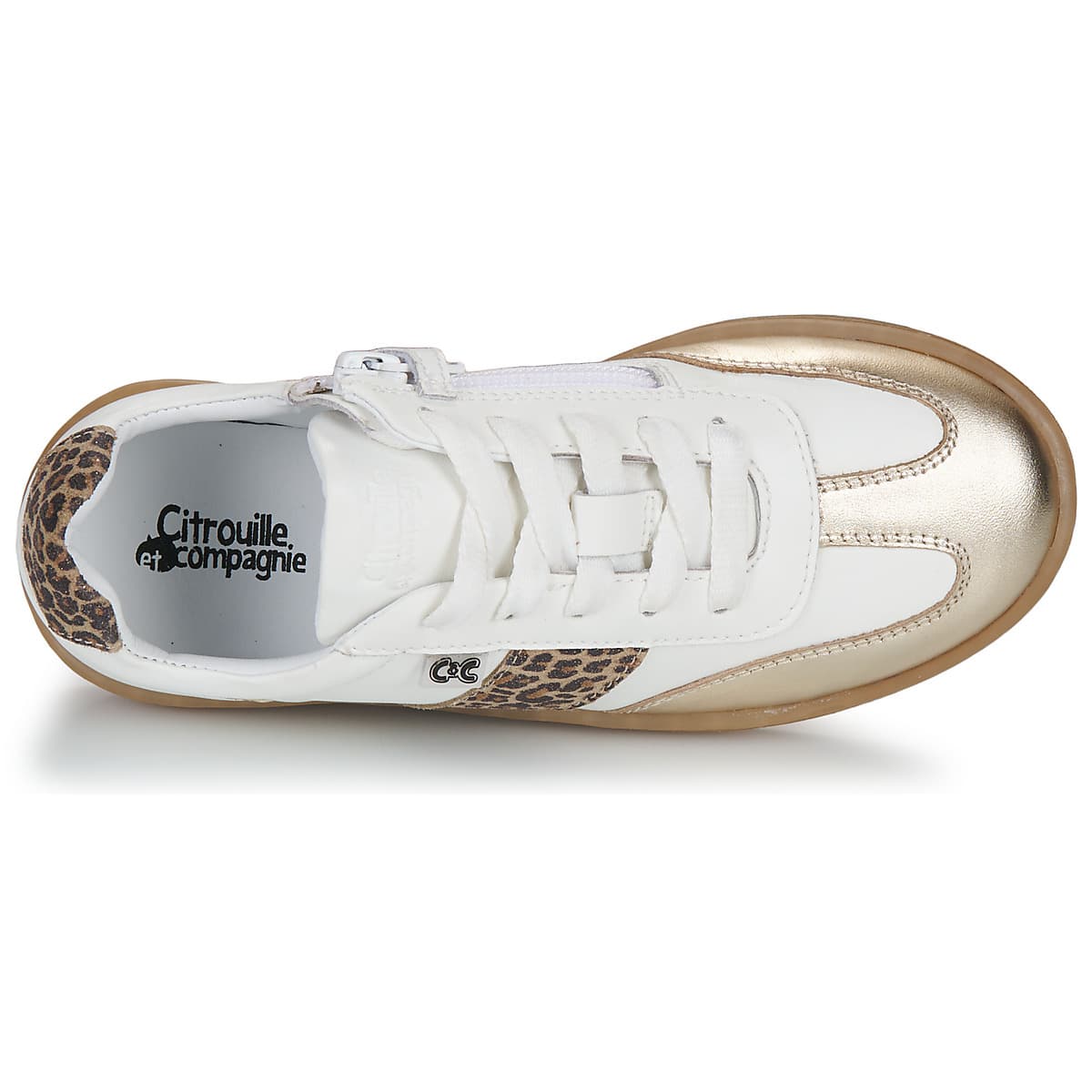 Girls' Sneakers Citrouille et Compagnie White