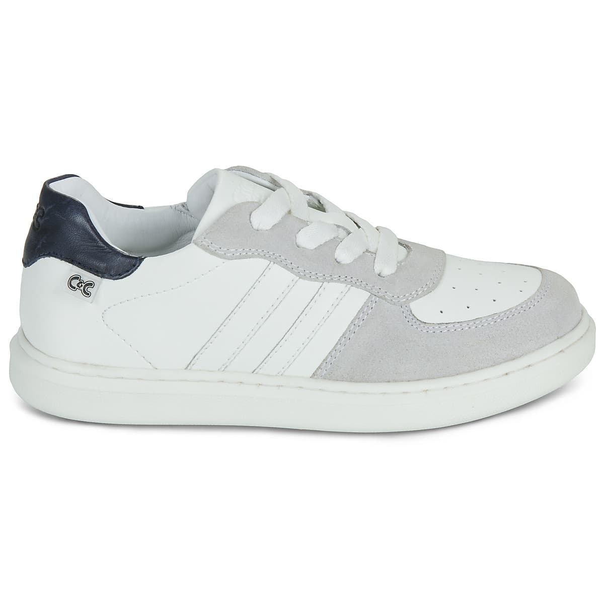 Boys' Sneakers Citrouille et Compagnie White