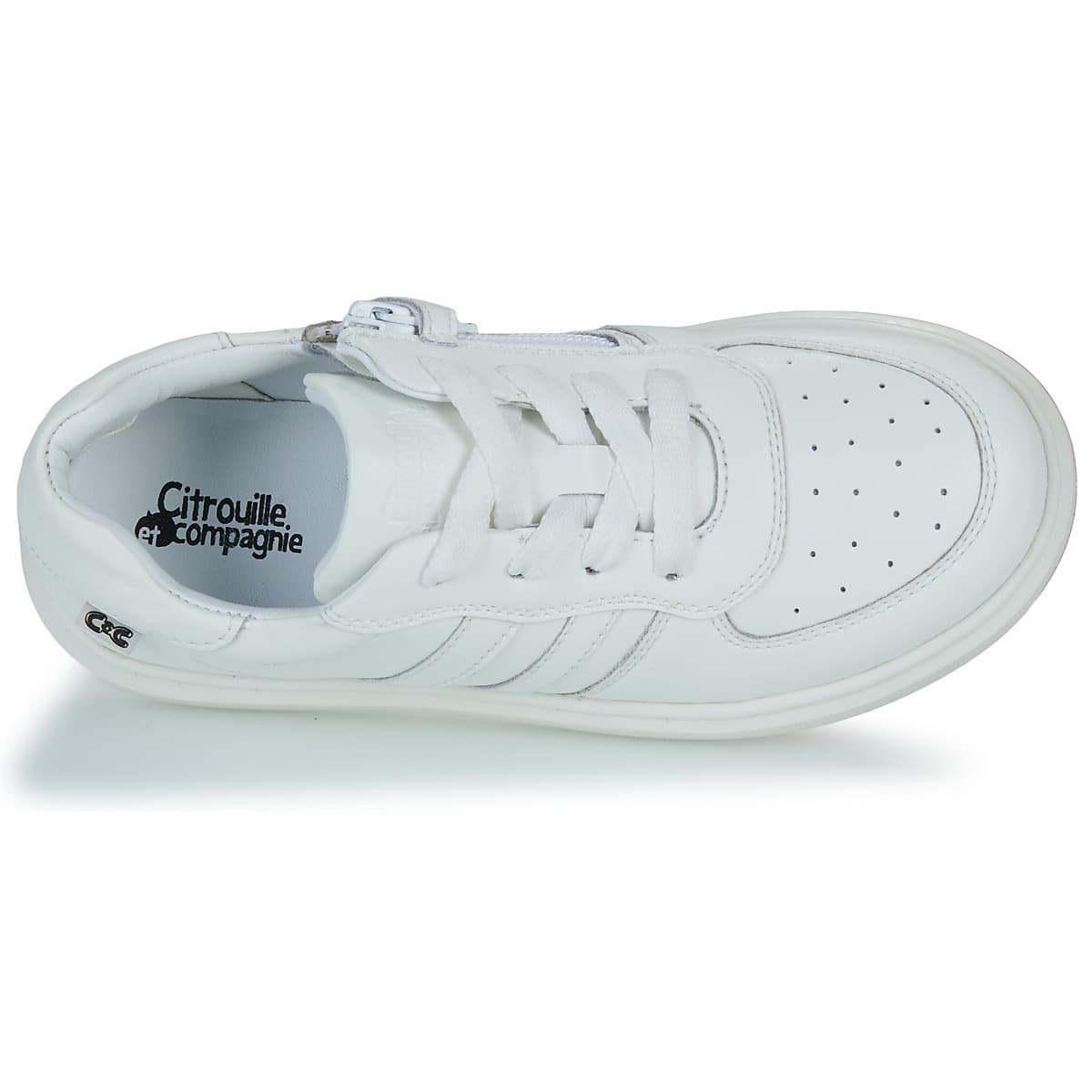 Girls' Sneakers Citrouille et Compagnie White