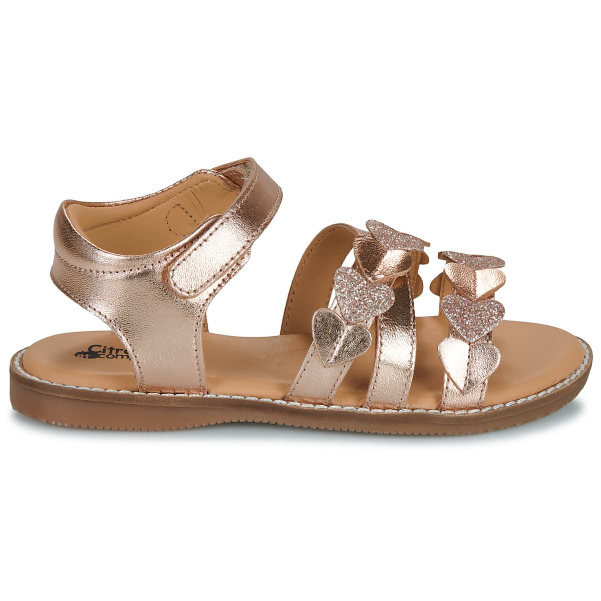 Girls' Sandals Citrouille et Compagnie Pink