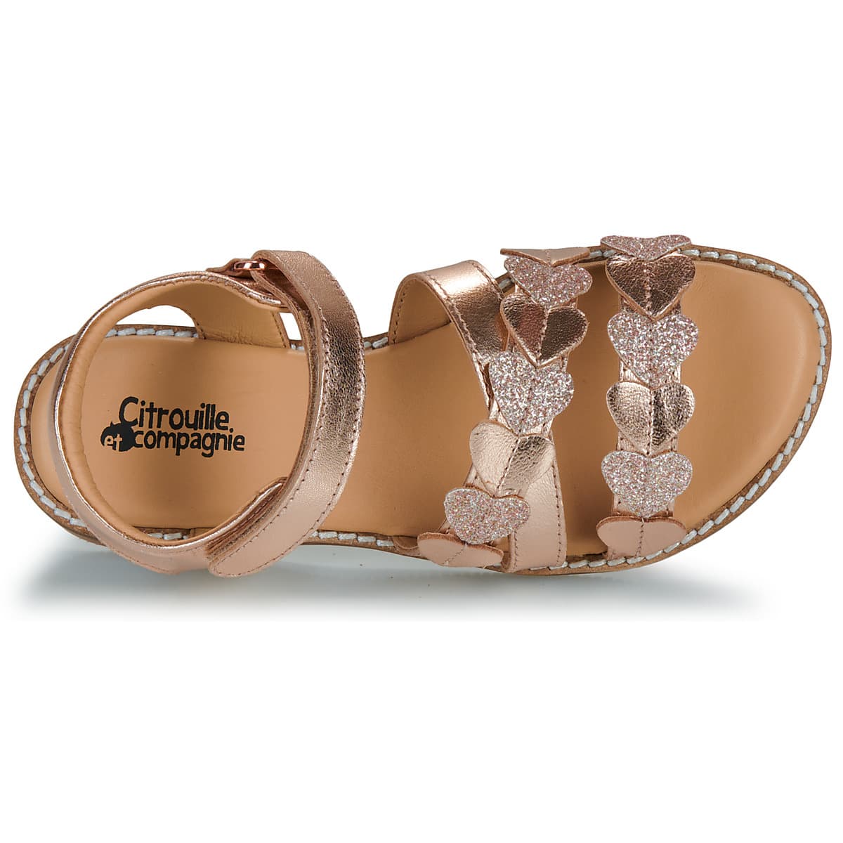 Girls' Sandals Citrouille et Compagnie Pink