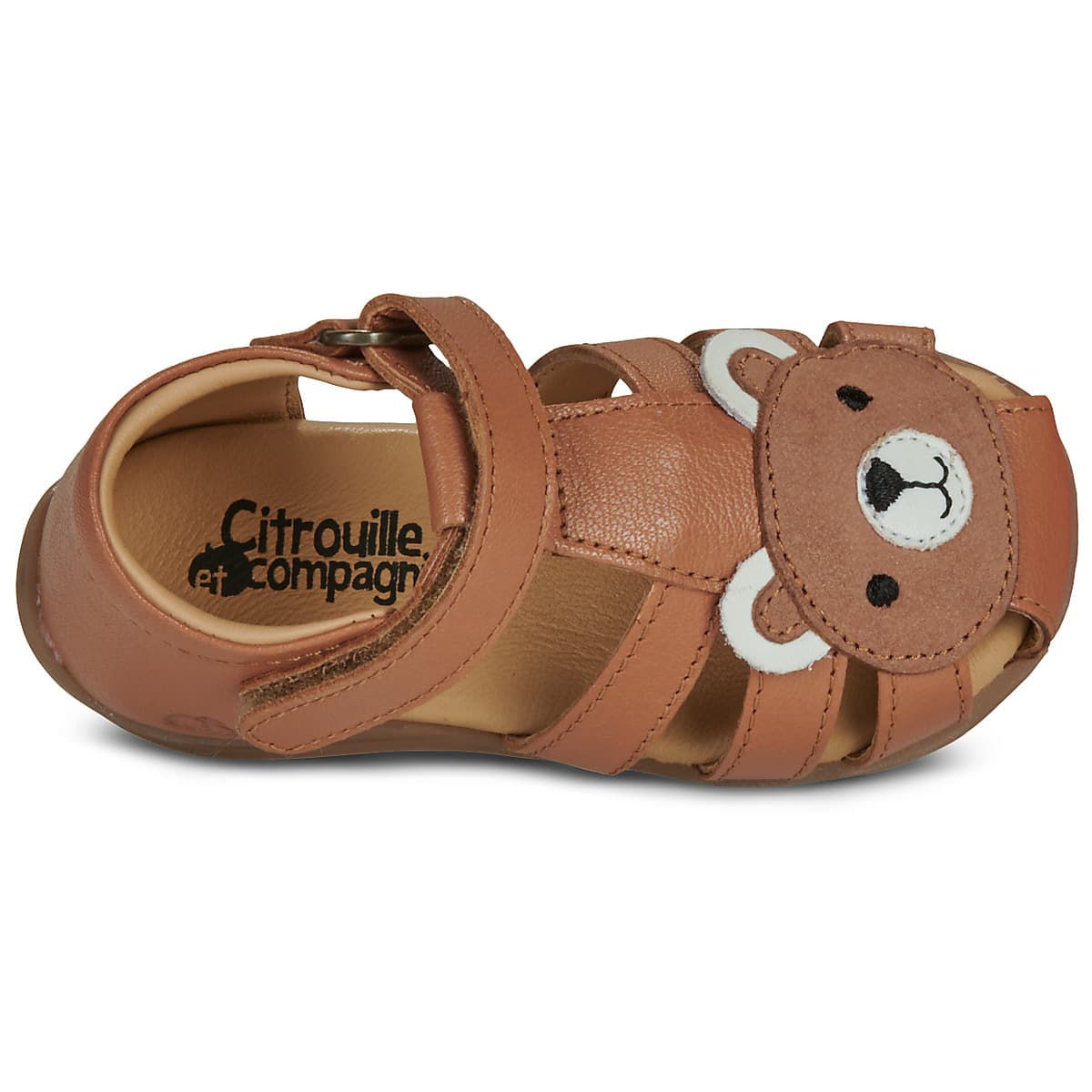 Boys' Sandals Citrouille et Compagnie Brown