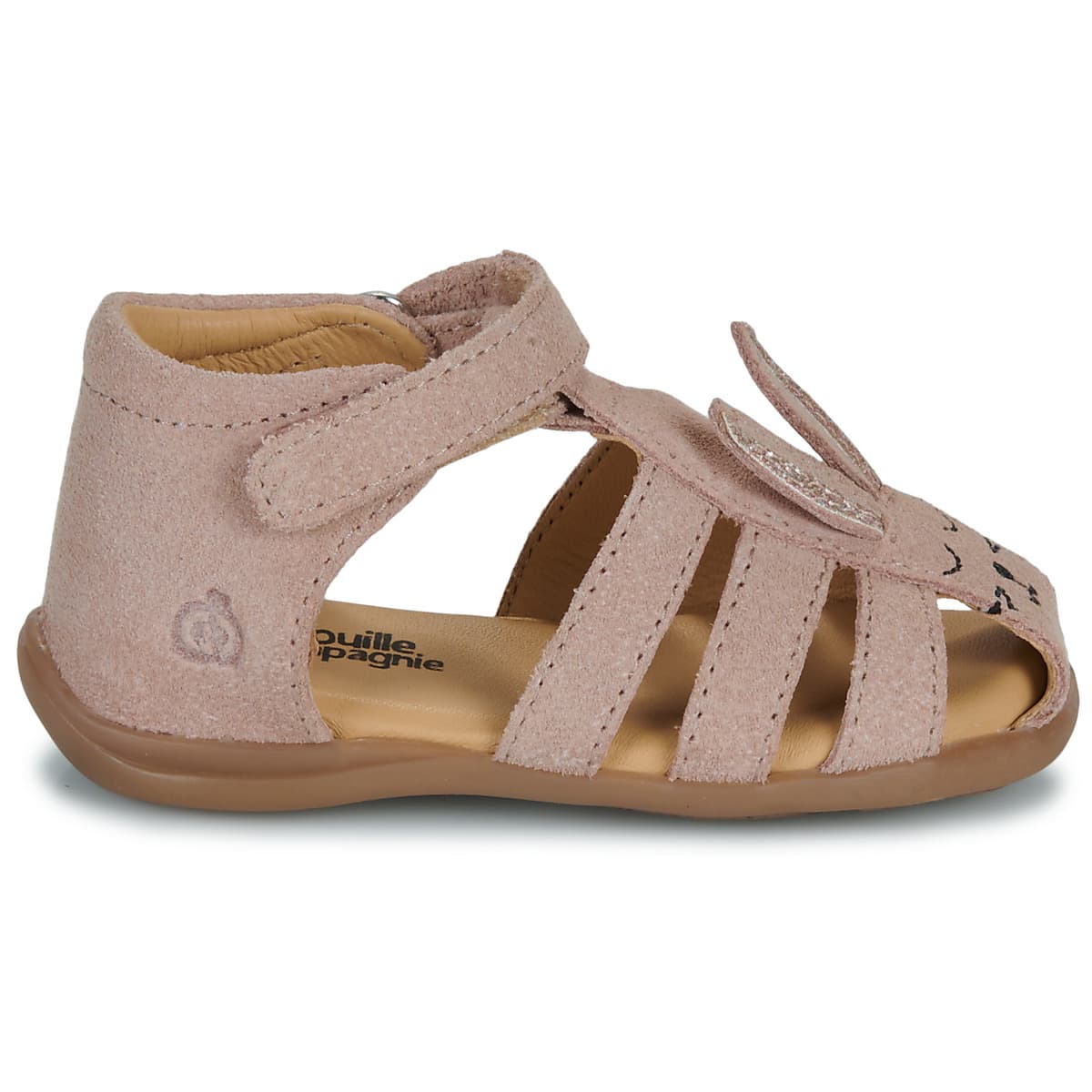 Girls' Sandals Citrouille et Compagnie Pink
