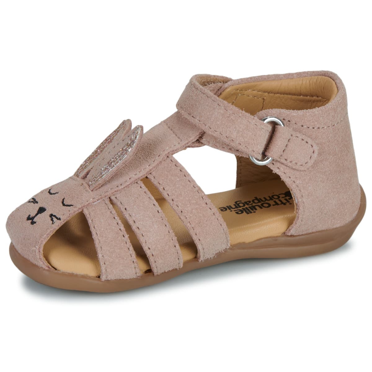 Girls' Sandals Citrouille et Compagnie Pink