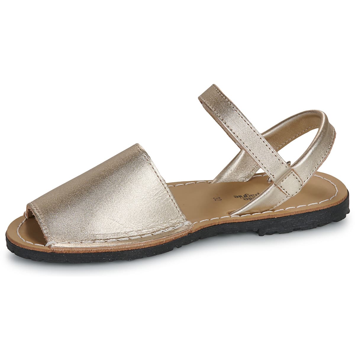 Girls' Sandals Citrouille et Compagnie Gold