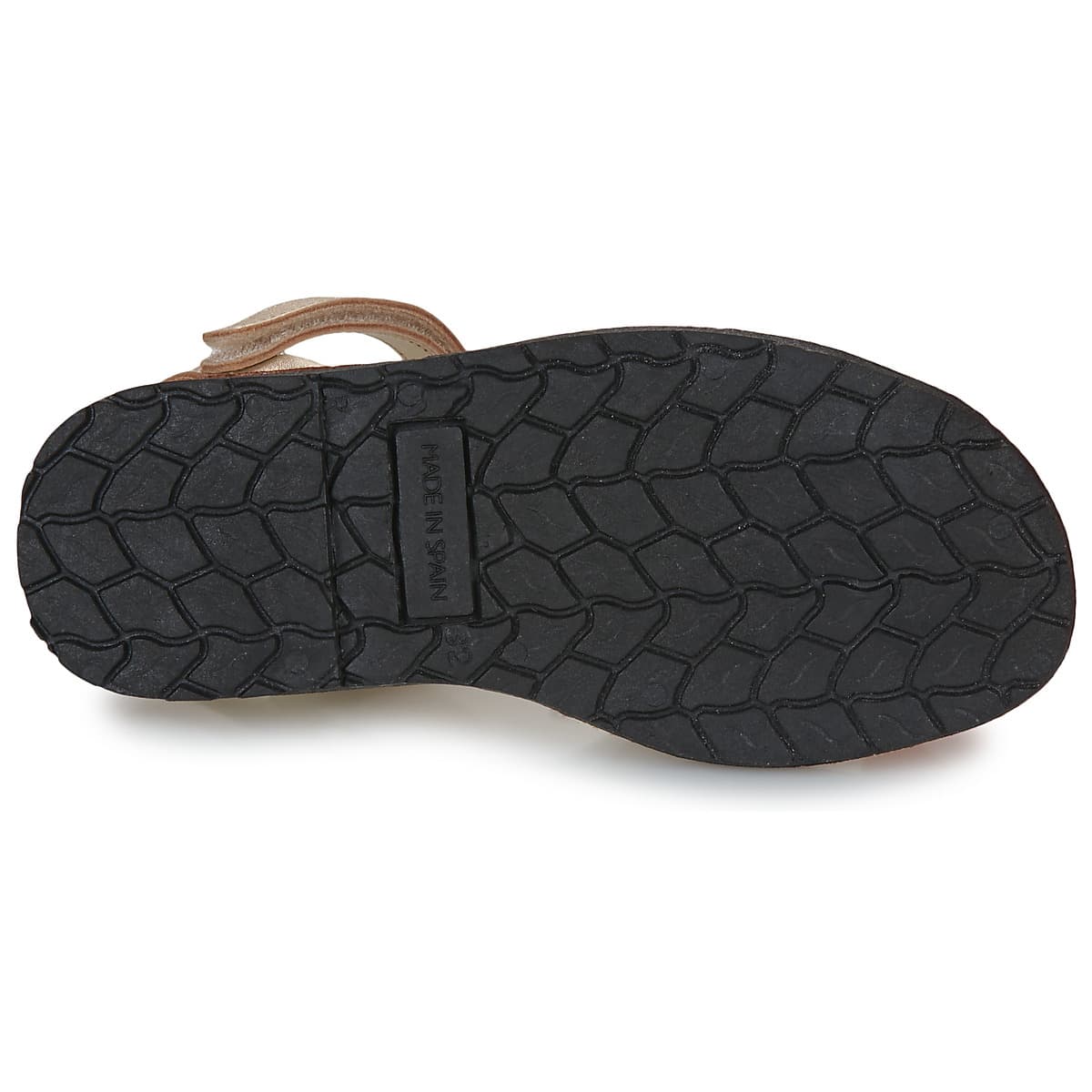 Girls' Sandals Citrouille et Compagnie Gold