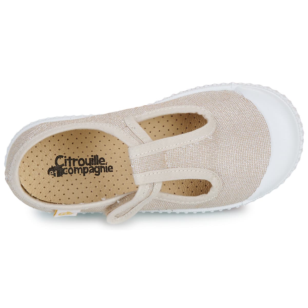 Women's Ballet Flats Citrouille et Compagnie Gold