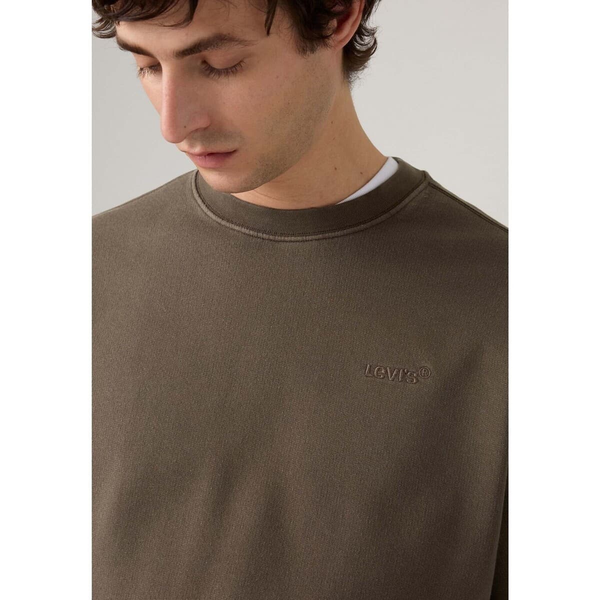 Men's Sports T-Shirts Levis Brown